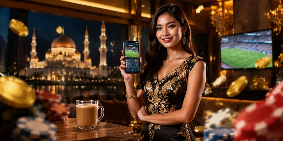 Pengguna log masuk ke akaun nike777 menggunakan telefon mudah alih di Putrajaya